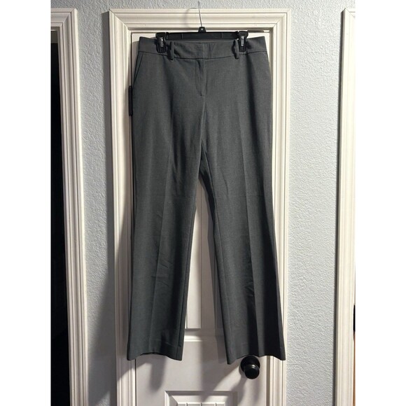 Ann Taylor Factory Trousers 8 Curvy Straight Wide Leg Pants Career Office Work - Picture 1 of 6